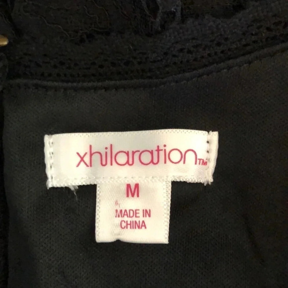 🌸NEW🌸 XHILARATION Black Lace Dress - Picture 5 of 7